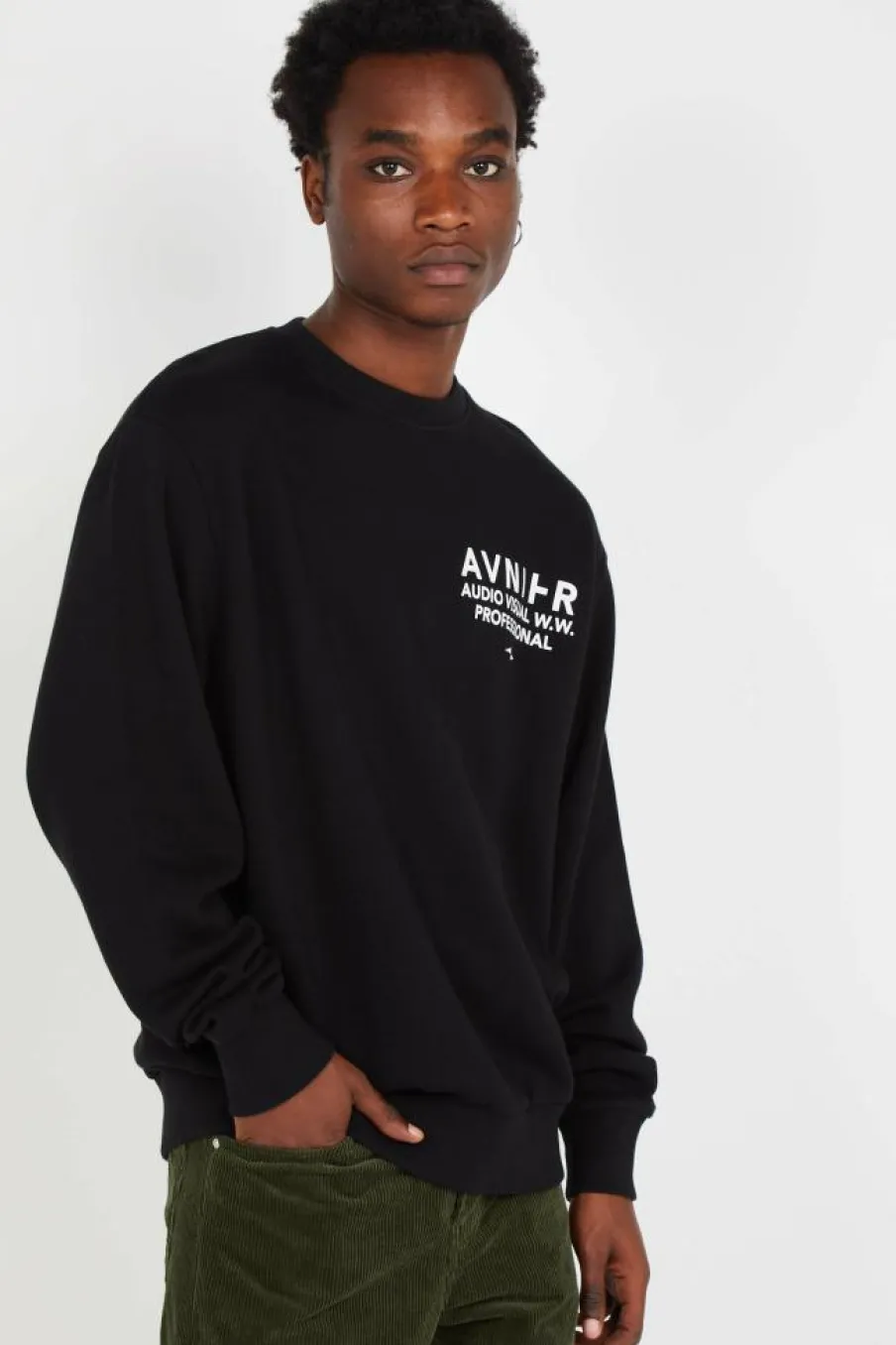 Crewneck Encore Black V3 - Sweatshirt | Noir*AVNIER New