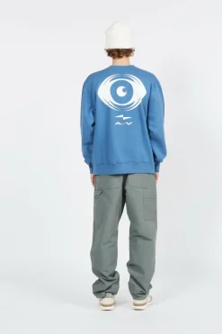Crewneck Encore Blue Horizon Eyes - sweatshirt | Bleu*AVNIER Hot