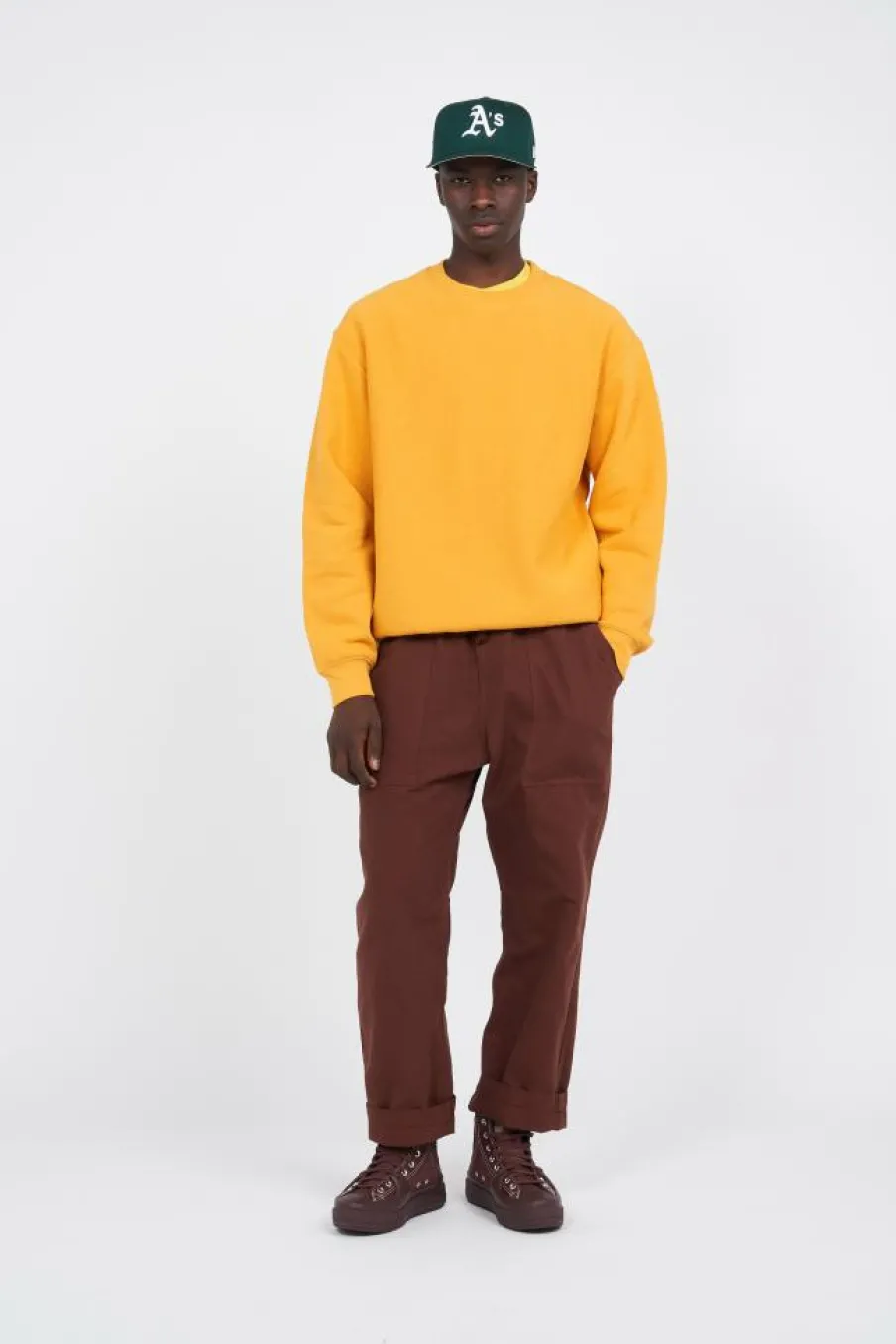 Crewneck Sweatshirt - Sweatshirt | Jaune*CHAMPION Sale