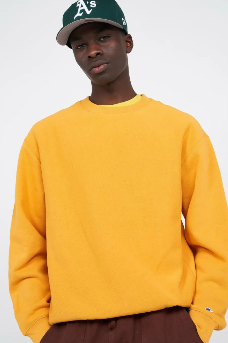 Crewneck Sweatshirt - Sweatshirt | Jaune*CHAMPION Sale