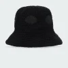 CROCHET HAT - Bob | Noir*NEW AMSTERDAM SURF ASSOCIATION Sale