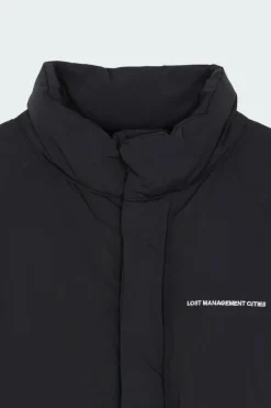 CROPPED MILITARY M-65 DOWN PARKA - Doudoune | Noir*LOST MANAGEMENT CITIES Clearance