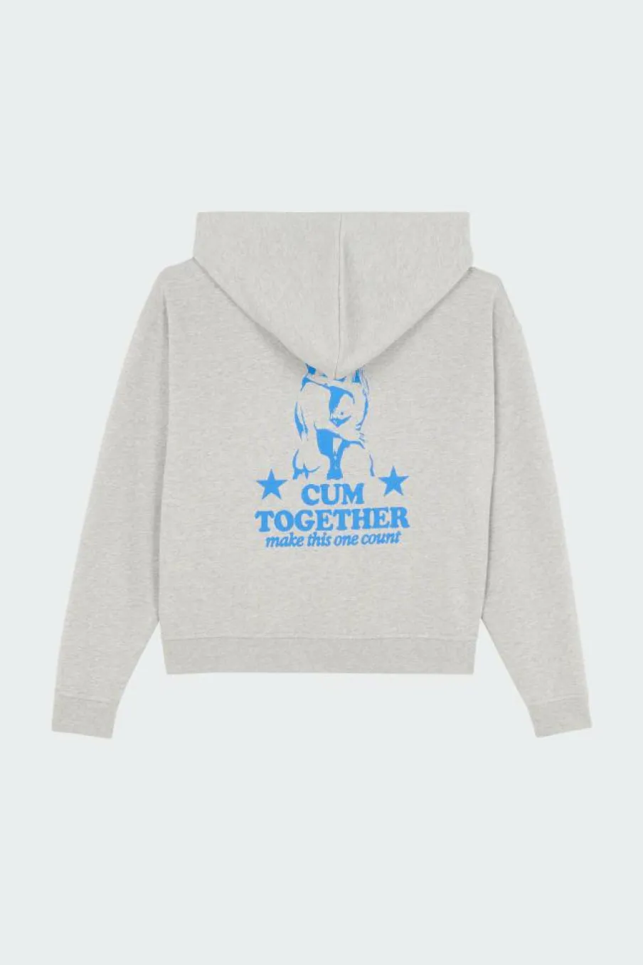 Cum-munity Values - Hoodie zippé | Gris*CARNE BOLLENTE Outlet