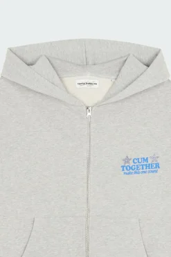Cum-munity Values - Hoodie zippé | Gris*CARNE BOLLENTE Outlet