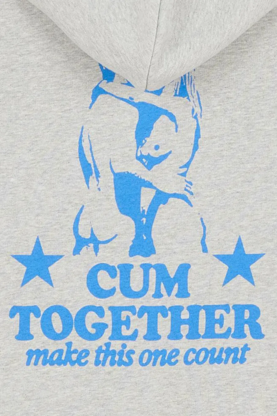 Cum-munity Values - Hoodie zippé | Gris*CARNE BOLLENTE Outlet