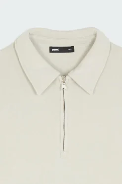 Cura Quarter Zip - Polo | Gris*PAREL STUDIO Clearance