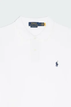 Custom Slim Fit Mesh Polo Shirt - Polo | Blanc*POLO RALPH LAUREN