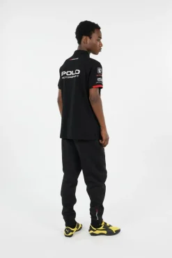 Custom Slim Fit Stretch Mesh Polo Shirt - Polo | Noir*POLO RALPH LAUREN Outlet