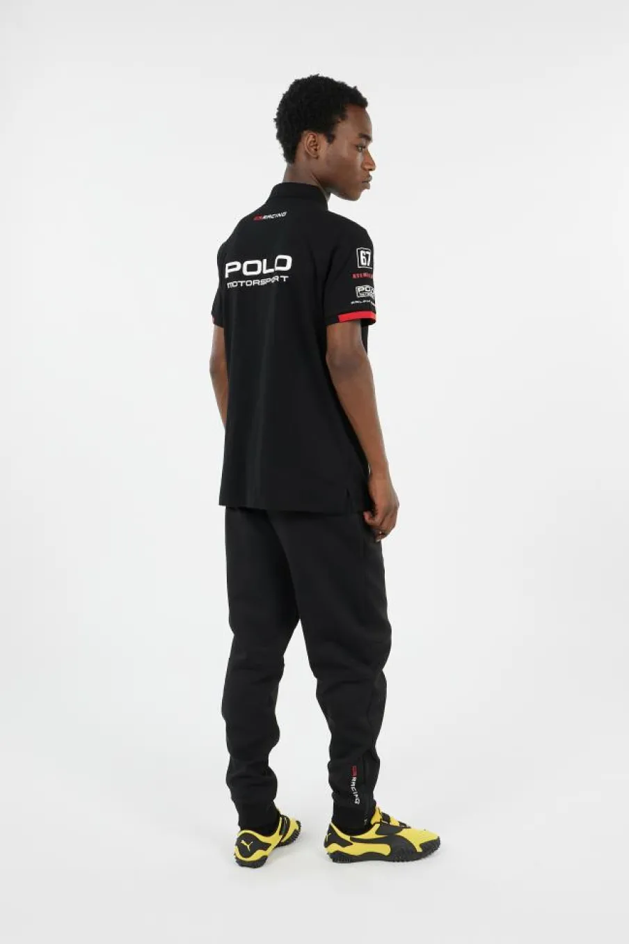 Custom Slim Fit Stretch Mesh Polo Shirt - Polo | Noir*POLO RALPH LAUREN Outlet