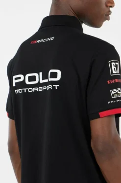 Custom Slim Fit Stretch Mesh Polo Shirt - Polo | Noir*POLO RALPH LAUREN Outlet