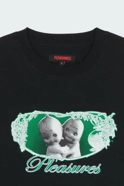CUTIE HEAVYWEIGHT SHIRT - T-shirt | Noir*PLEASURES Hot