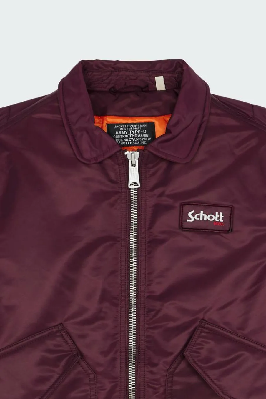 CWU ORIGINAL NYLON - Blouson | Rouge*SCHOTT Clearance