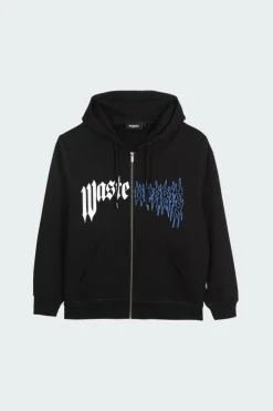 DARK PITCHER - Hoodie | Noir*WASTED Discount