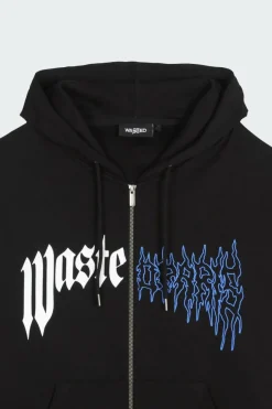 DARK PITCHER - Hoodie | Noir*WASTED Discount