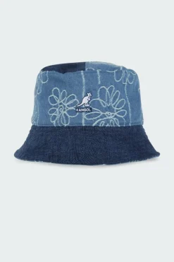 DENIM MASH UP BUCKET - Bob | Bleu*KANGOL Hot