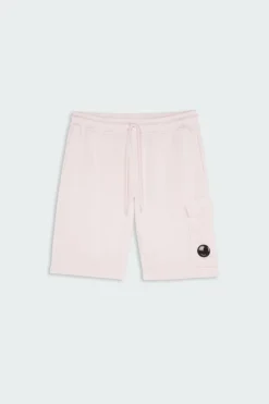 DIAGONAL FLEECE CARGO - Short | Rose*C.P. COMPANY Best