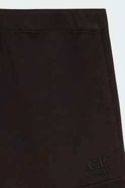 DIAGONAL RAISED FLEECE CARGO - Jogging | Noir*C.P. COMPANY Discount