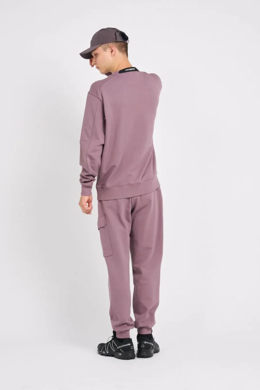 DIAGONAL RAISED FLEECE CARGO - Jogginn | Marron*C.P. COMPANY Hot