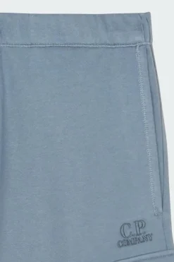DIAGONAL RAISED FLEECE CARGO - Jogging | Bleu*C.P. COMPANY Discount