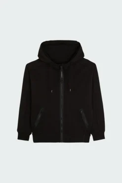 DIAGONAL RAISED FLEECE GOGGLE - Hoodie zippé | Noir*C.P. COMPANY Online