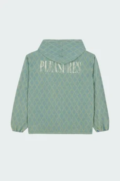 DIAMOND JACQUARD ZIP HOODIE - Veste | Bleu*PLEASURES Clearance