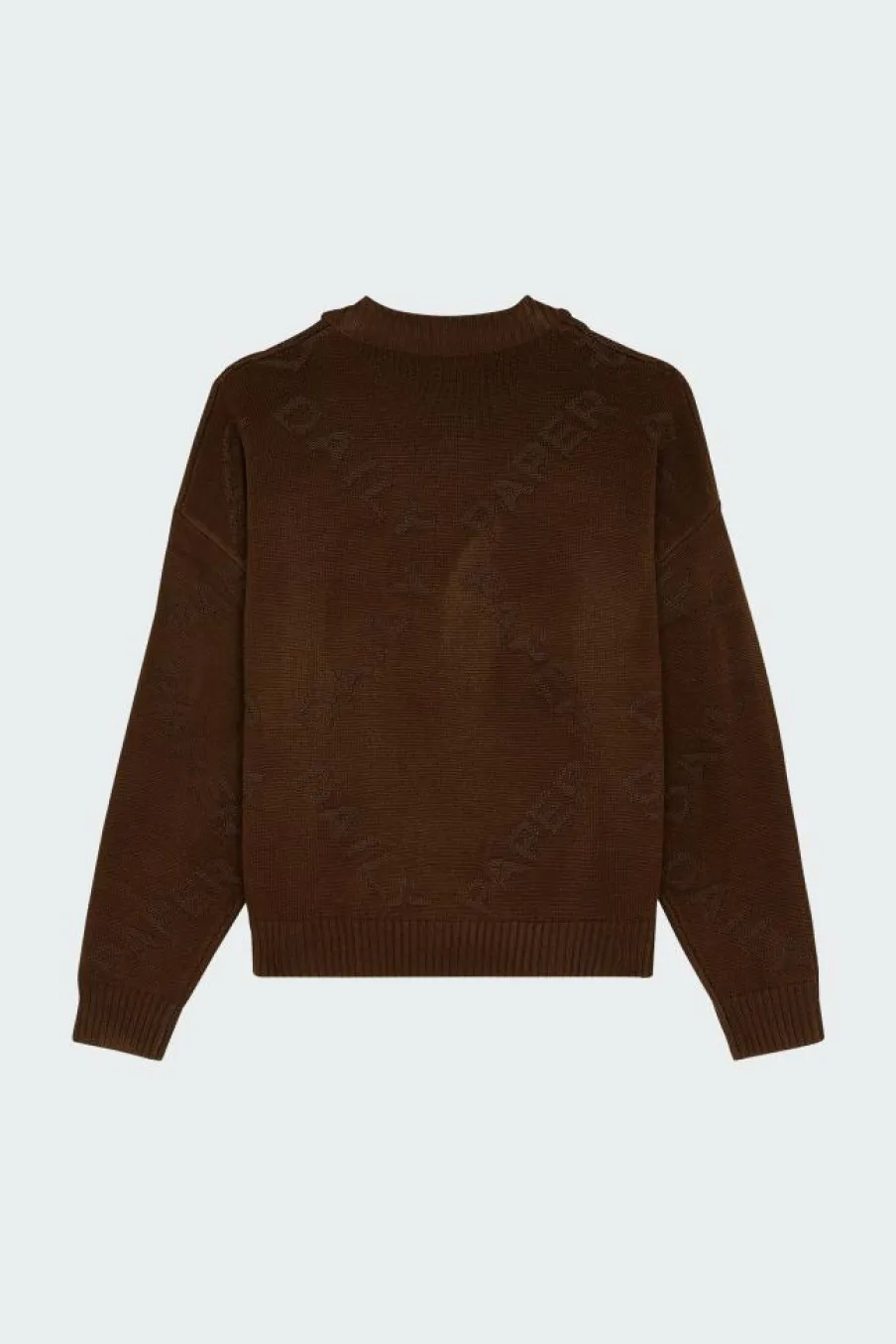 DIAMOND KNIT - Pull | Marron*DAILY PAPER