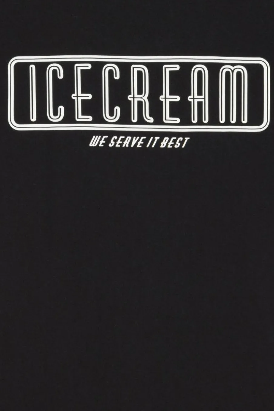 DINER COFFEE - T-shirt | Noir*ICE CREAM Best