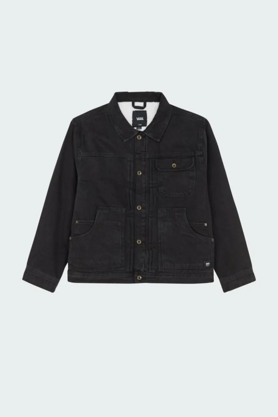 DONATO SHERPA DENIM JAC Pavement - Veste | Noir*VANS Discount