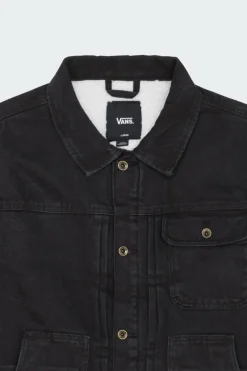 DONATO SHERPA DENIM JAC Pavement - Veste | Noir*VANS Discount