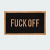 DOORMAT FUCK OFF - Paillasson | Noir*FISURA Hot