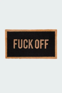 DOORMAT FUCK OFF - Paillasson | Noir*FISURA Hot