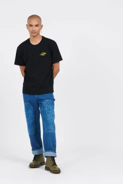 DOUBLE KNEE FEELER - Jean | Bleu*WASTED Sale