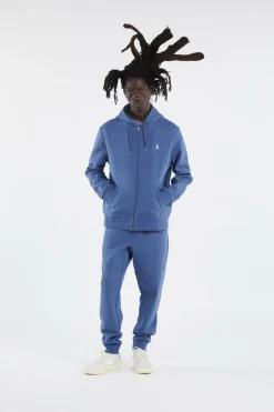 Double-Knit Full-Zip Hoodie - Hoodie zippé | Bleu*POLO RALPH LAUREN Outlet