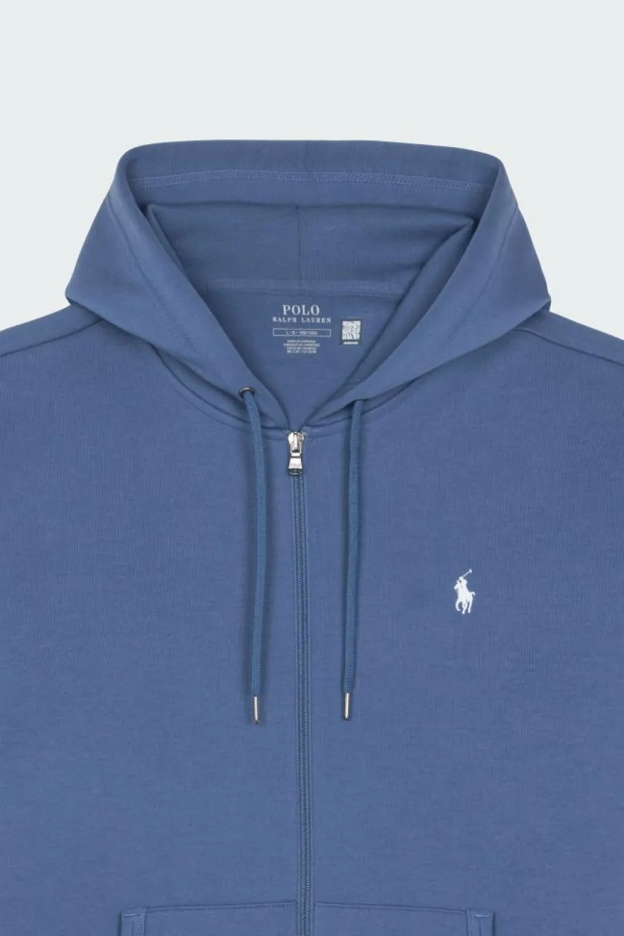 Double-Knit Full-Zip Hoodie - Hoodie zippé | Bleu*POLO RALPH LAUREN Outlet