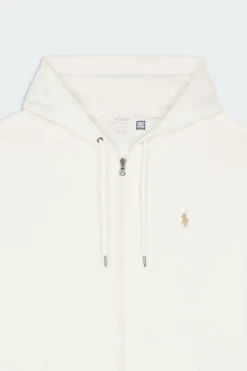 Double-Knit Full-Zip Hoodie - Hoodie zippé | Beige*POLO RALPH LAUREN New