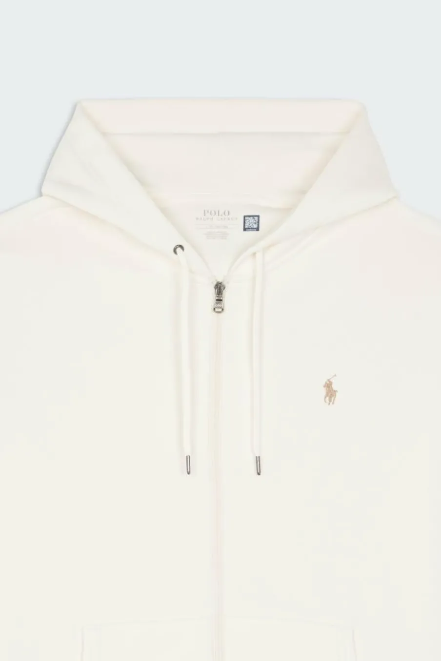 Double-Knit Full-Zip Hoodie - Hoodie zippé | Beige*POLO RALPH LAUREN New
