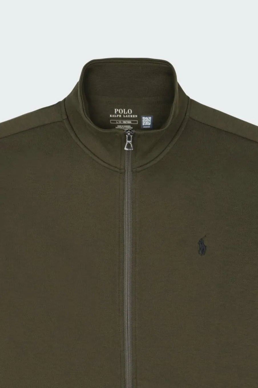Double-Knit Track Jacket - Sweatshirt zippé | Kaki*POLO RALPH LAUREN Sale