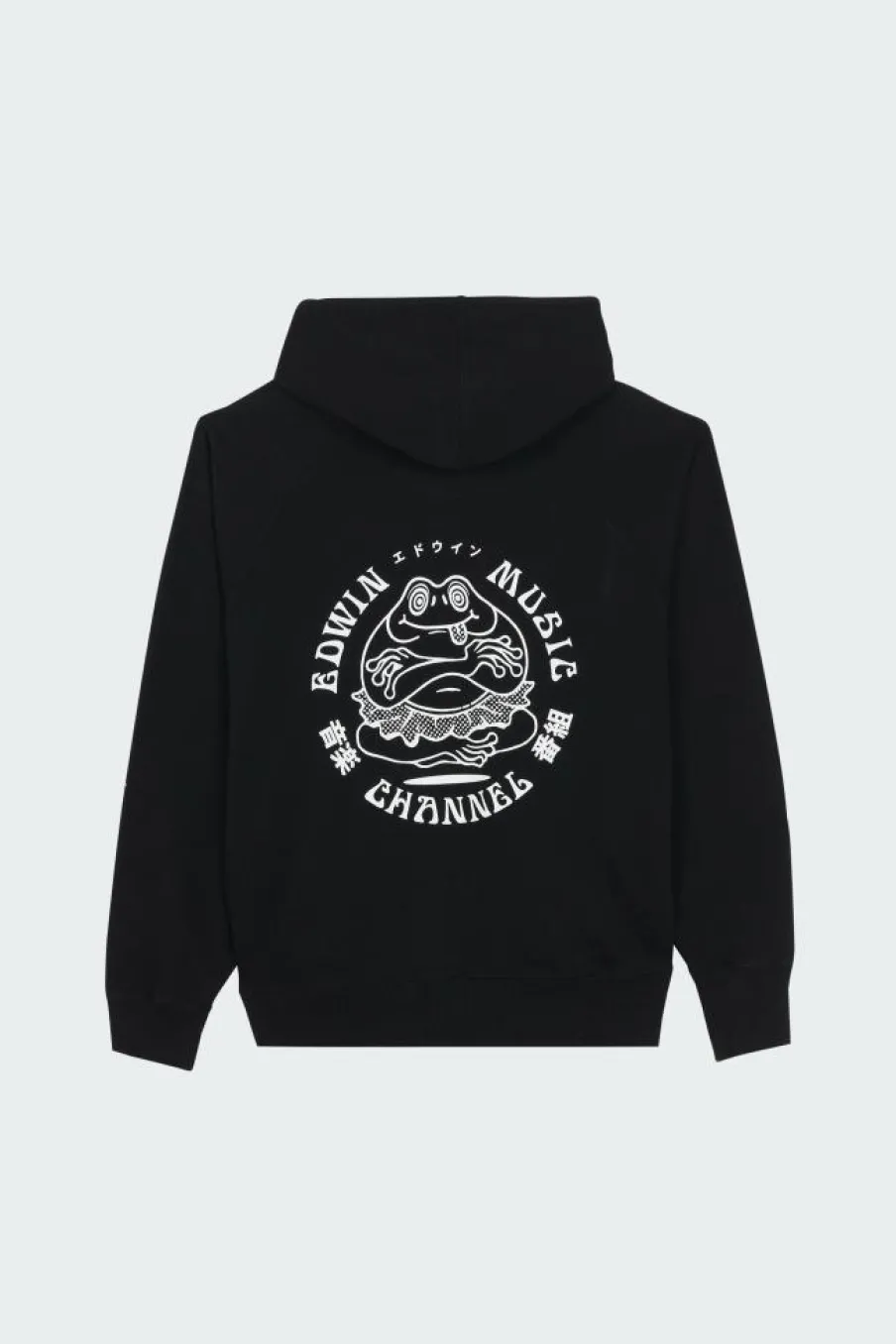 MUSIC CHANNEL - Hoodie | Noir*EDWIN Online