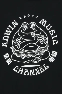 MUSIC CHANNEL - Hoodie | Noir*EDWIN Online