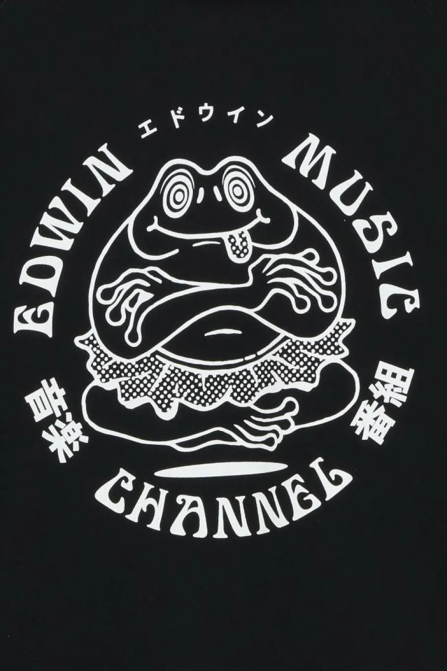 MUSIC CHANNEL - Hoodie | Noir*EDWIN Online