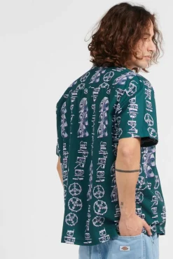 Effigy Shirt - Chemise | Vert*DEUS EX MACHINA Sale