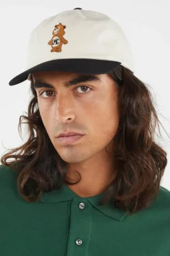 EMB BEAR 6PANEL CAP - Casquette | Bleu*LOST MANAGEMENT CITIES
