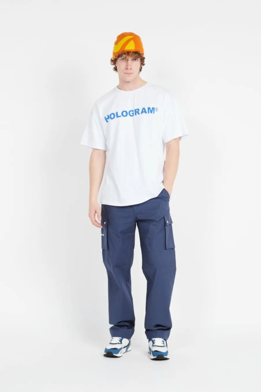 EMBLEM WHITE - T-shirt | Blanc*HOLOGRAM Best