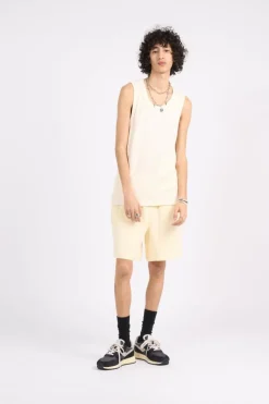 enzi seersucker shorts - Short | Jaune*DAILY PAPER New
