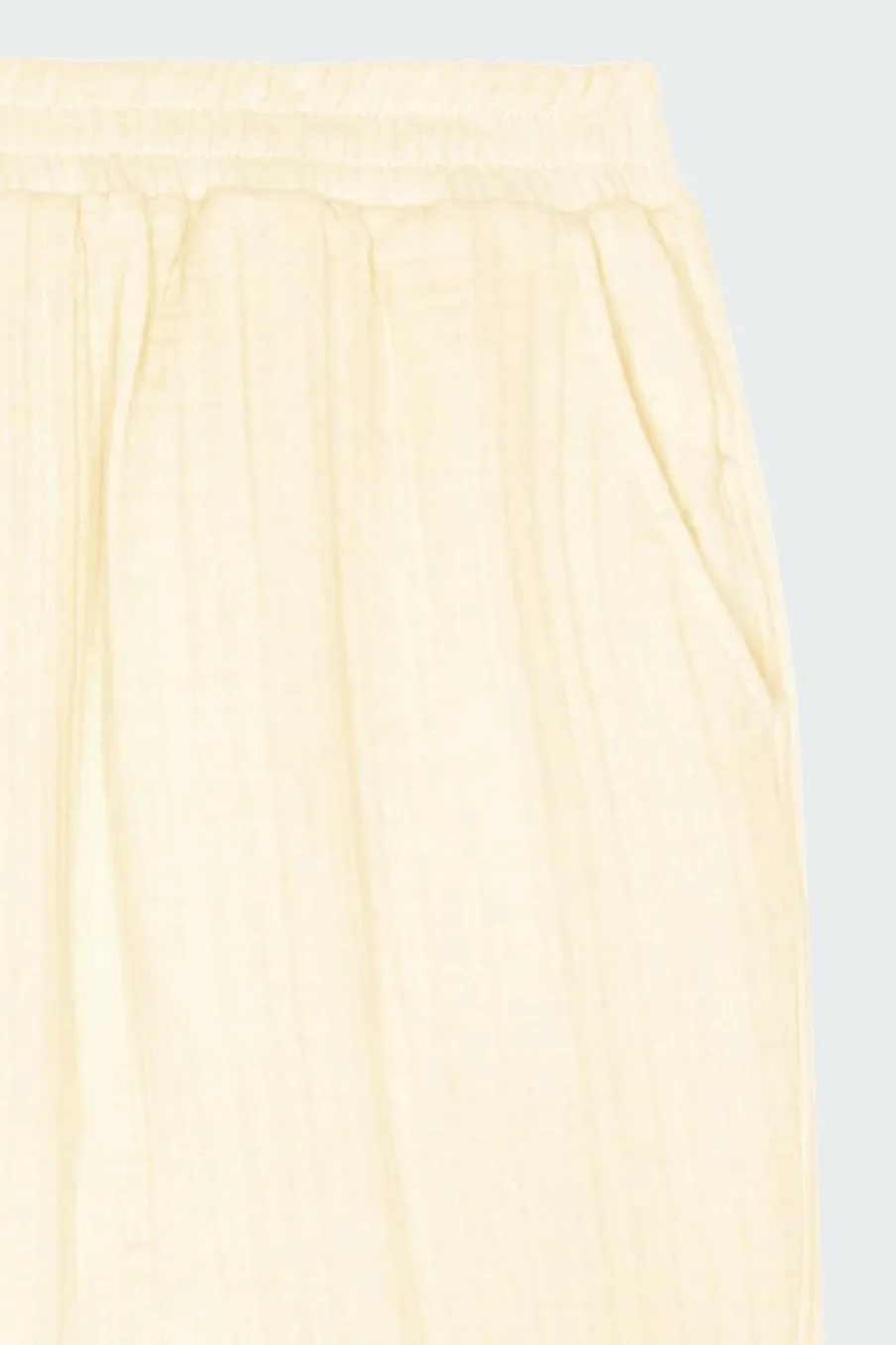 enzi seersucker shorts - Short | Jaune*DAILY PAPER New