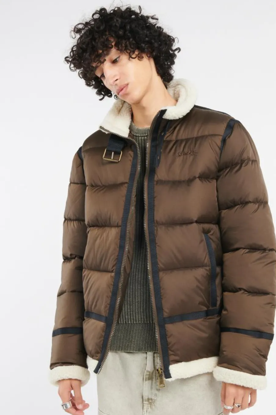 ESPRIT BOMBARDIER - Doudoune | Marron*SCHOTT Discount