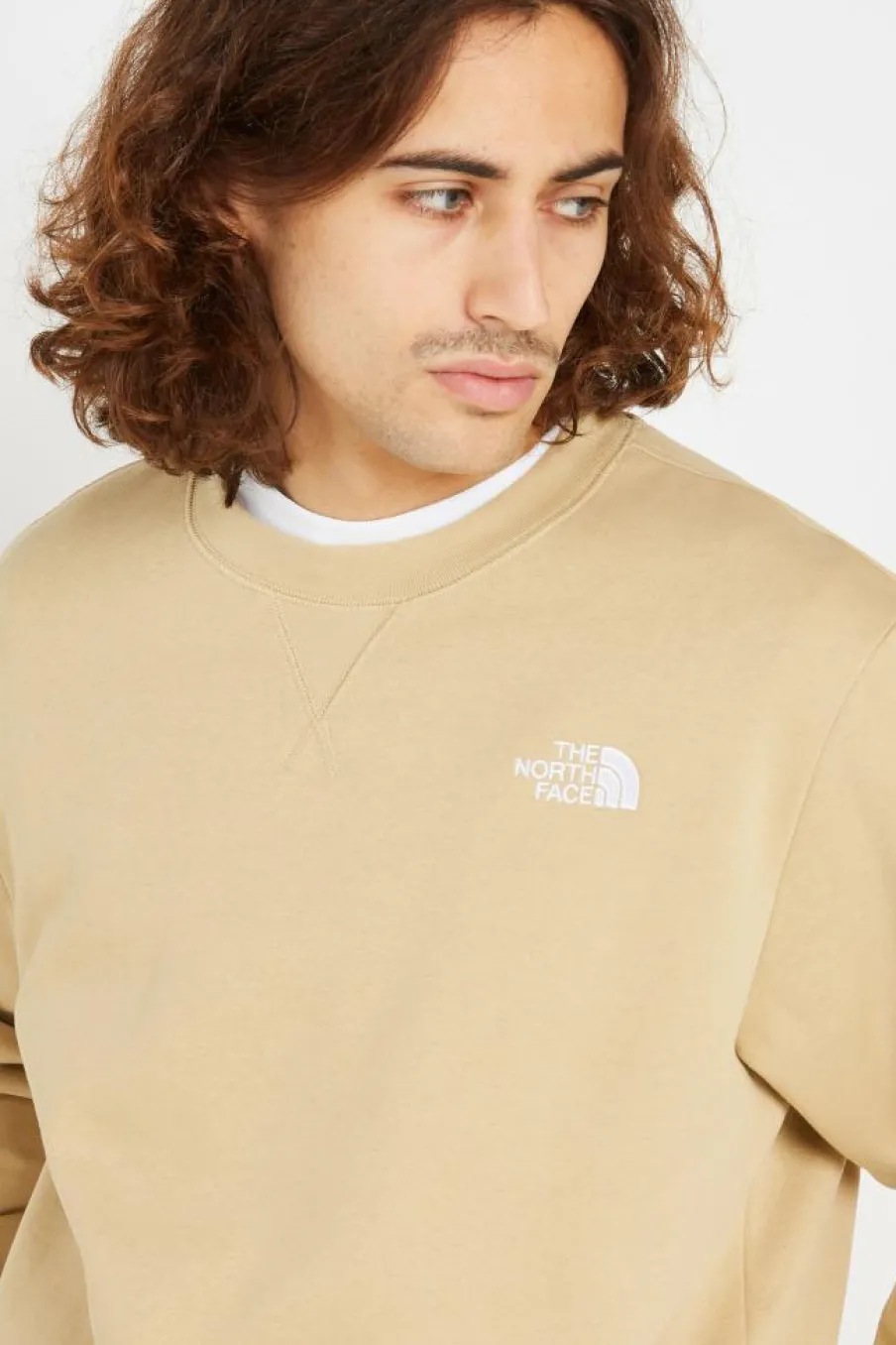 ESSENTIAL RELAXED CREW - Sweatshirt | Beige*THE NORTH FACE Best