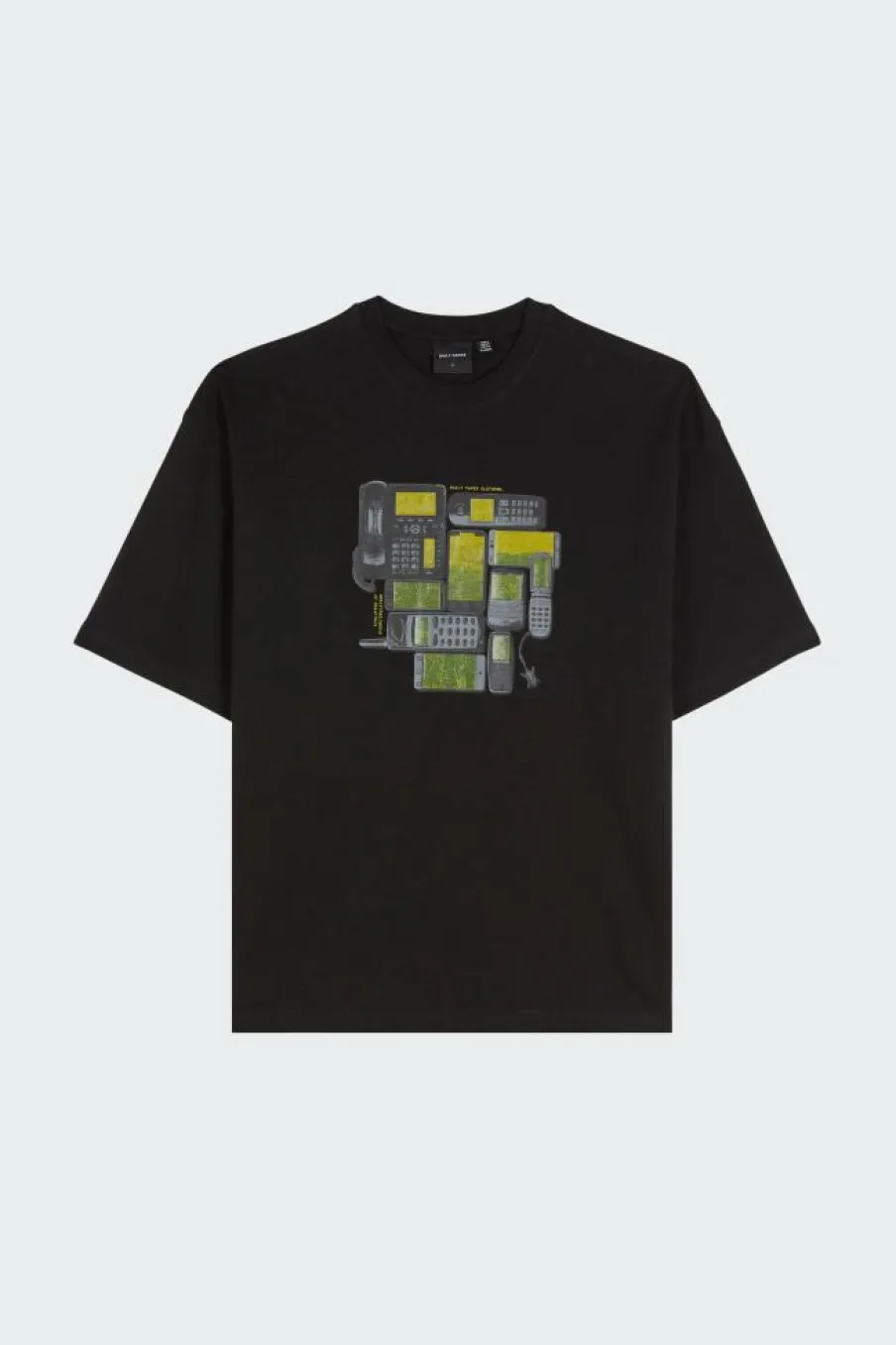 evolution oversized - T-shirt | Noir*DAILY PAPER Discount