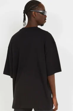 evolution oversized - T-shirt | Noir*DAILY PAPER Discount