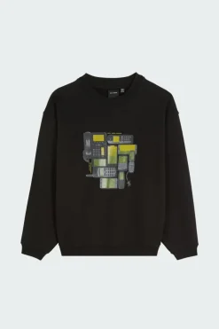 evolution oversized sweater - Sweatshirt | Noir*DAILY PAPER Discount